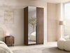 Armoire Closico 194 (Noyer + Noir)