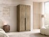 Armoire Closico Staton I (Lighbois + Noir)