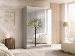 Armoire Closico 196 (Cachemire + Noir)