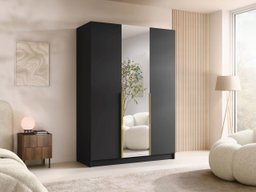 Armoire Closico 197 (Noir + Doré)