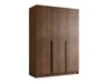 Armoire Closico 198 (Noyer + Noir)