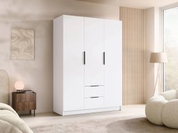 Armoire Closico Calvron I (Blanc)