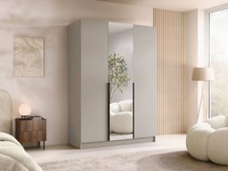 Armoire Closico Decoron II (Cachemire + Noir)