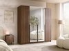 Armoire Closico Navor II (Noyer + Noir)