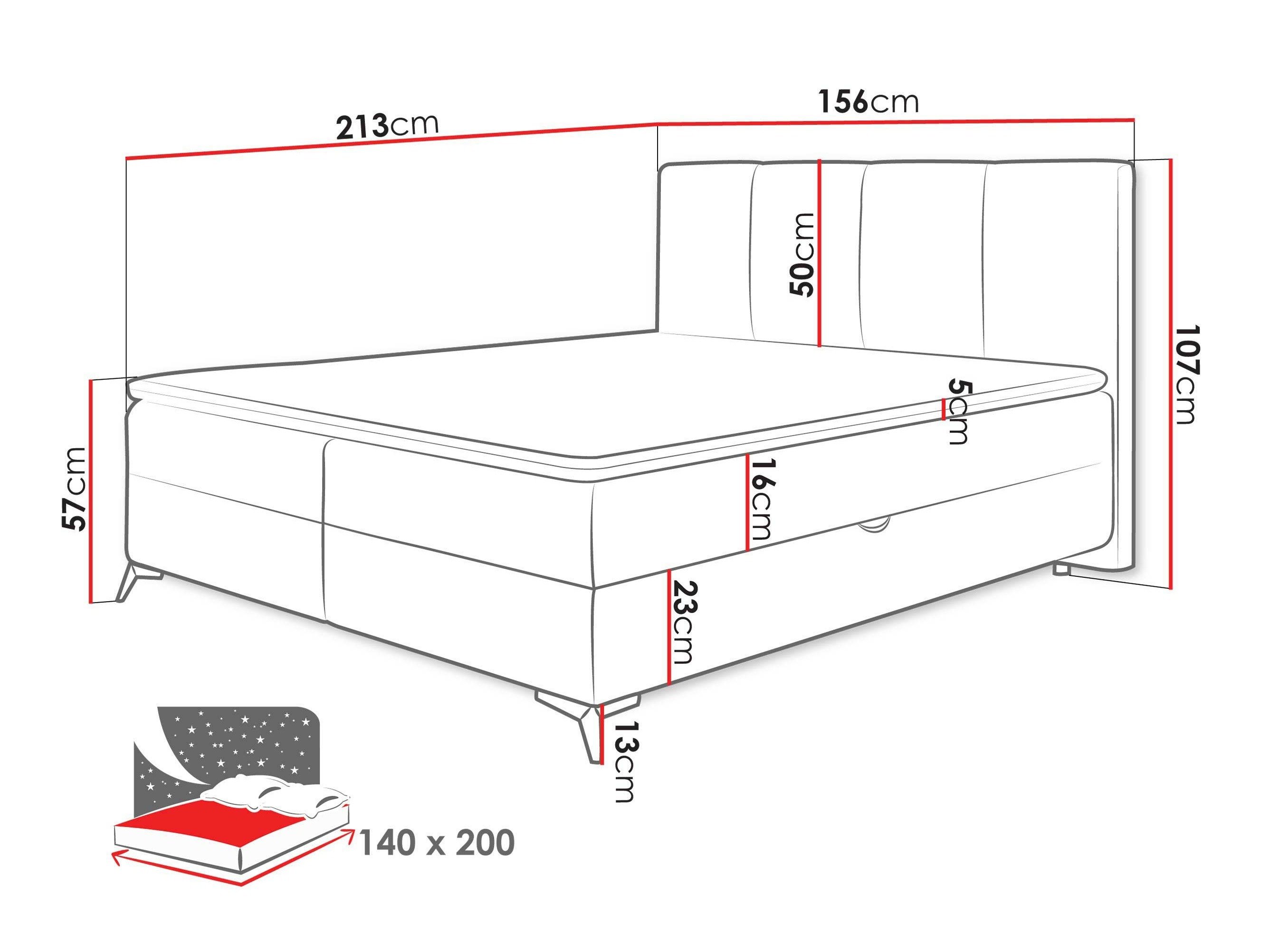 Lit boxspring Viter (Vibe 07)