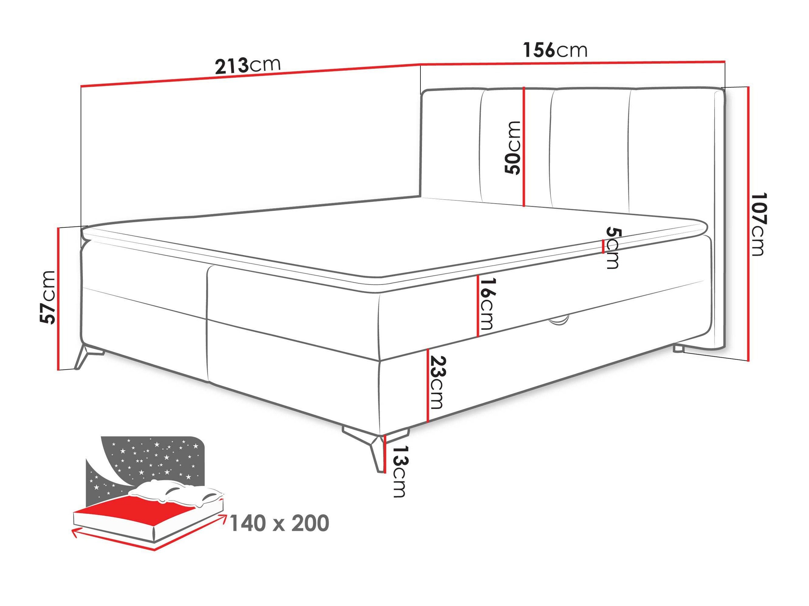 Lit boxspring Viter (Vibe 26)