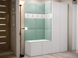 Meuble d'entrée Pinis III (Blanc)