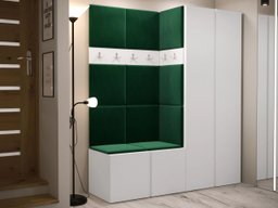 Meuble d'entrée Pinis III (Blanc)