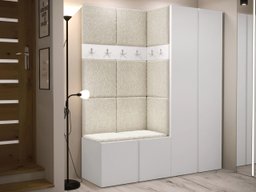 Meuble d'entrée Pinis III (Blanc)