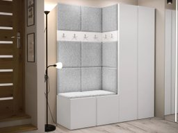 Meuble d'entrée Pinis III (Blanc)