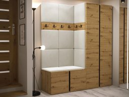 Meuble d'entrée Pinis III (Chêne Artisan)