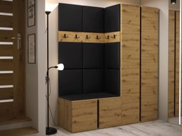 Meuble d'entrée Pinis III (Chêne Artisan)