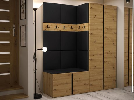 Meuble d'entrée Pinis III (Chêne Artisan)