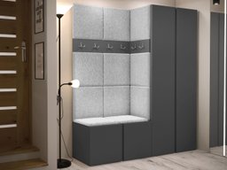 Meuble d'entrée Pinis III (Graphite)