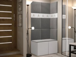 Meuble d'entrée Pinis I (Blanc)