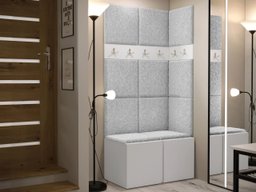 Meuble d'entrée Pinis I (Blanc)