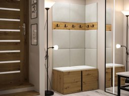 Meuble d'entrée Pinis I (Chêne Artisan)