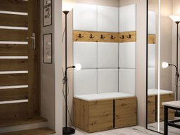 Meuble d'entrée Pinis I (Chêne Artisan)