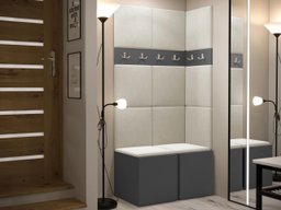 Meuble d'entrée Pinis I (Graphite)