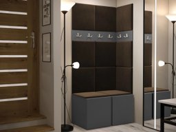 Meuble d'entrée Pinis I (Graphite)