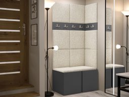 Meuble d'entrée Pinis I (Graphite)