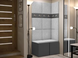 Meuble d'entrée Pinis I (Graphite)