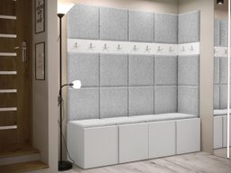 Meuble d'entrée Pinis II (Blanc)