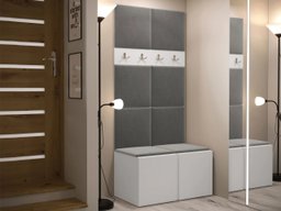 Meuble d'entrée Pinis IV (Blanc)