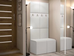 Meuble d'entrée Pinis IV (Blanc)