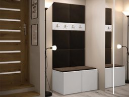 Meuble d'entrée Pinis IV (Blanc)