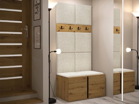 Meuble d'entrée Pinis IV (Chêne Artisan)