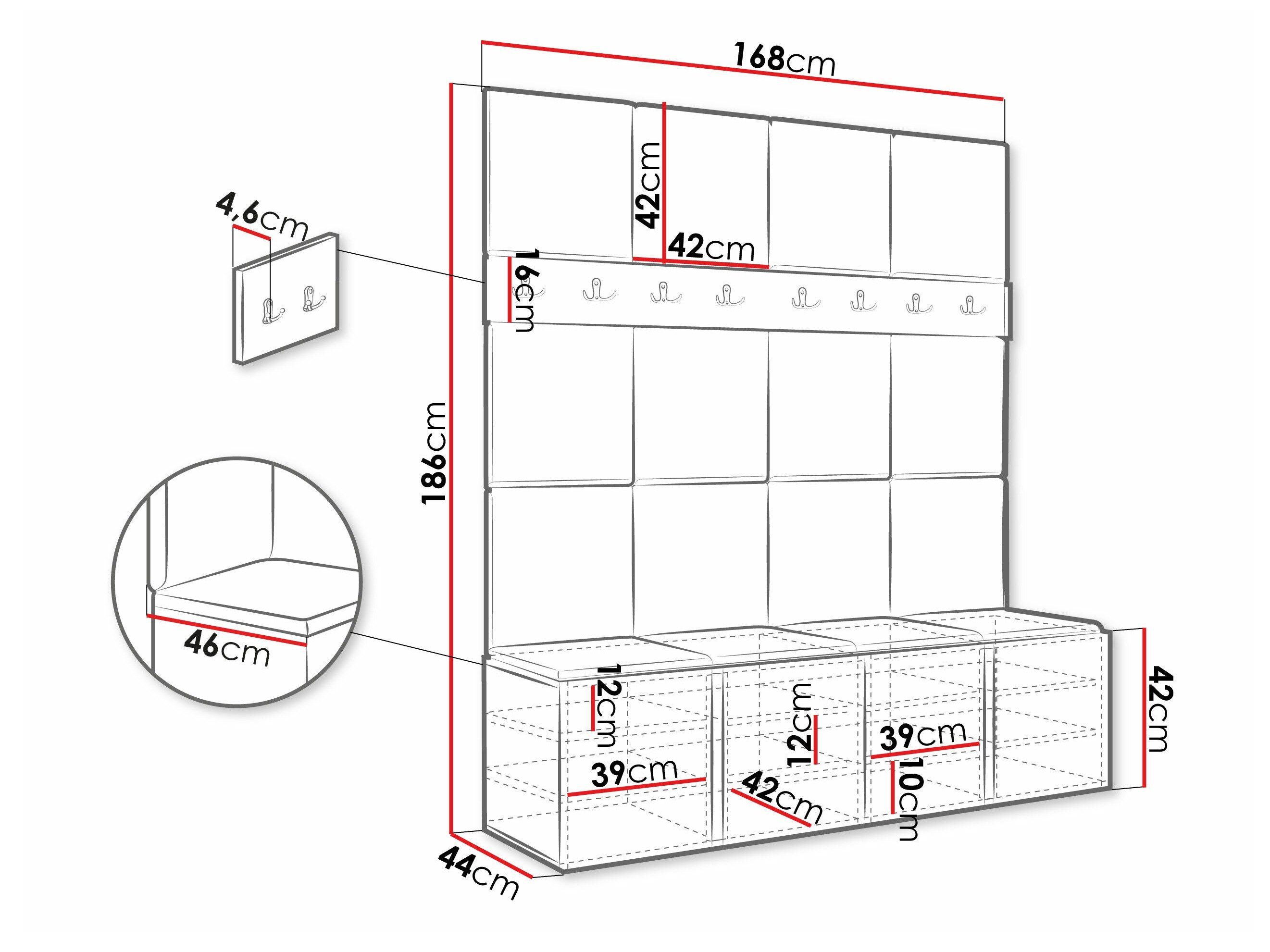 Meuble d'entrée Pinis V (Manila 09)