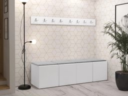 Meuble d'entrée Pinis VII (Blanc)