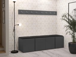 Meuble d'entrée Pinis VII (Faux cuir Soft 011)