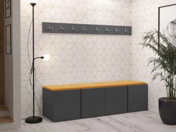 Meuble d'entrée Pinis VII (Graphite)