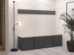 Meuble d'entrée Pinis VII (Graphite)