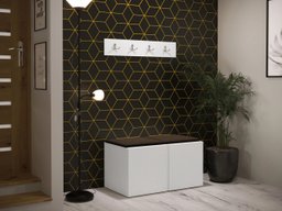 Meuble d'entrée Pinis VI (Blanc)