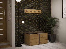 Meuble d'entrée Pinis VI (Chêne Artisan)