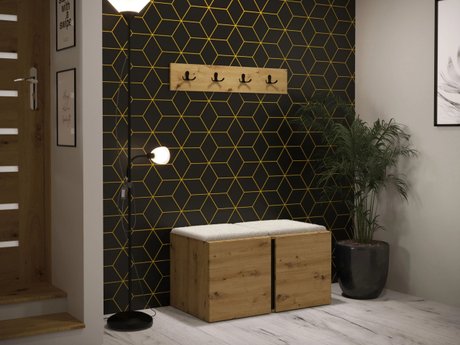 Meuble d'entrée Pinis VI (Chêne Artisan)