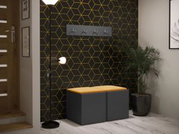 Meuble d'entrée Pinis VI (Graphite)