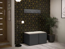 Meuble d'entrée Pinis VI (Graphite)