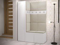 Meuble d'entrée Pinis IX (Blanc)