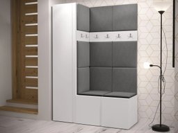 Meuble d'entrée Pinis IX (Blanc)