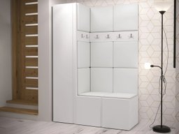 Meuble d'entrée Pinis IX (Blanc)