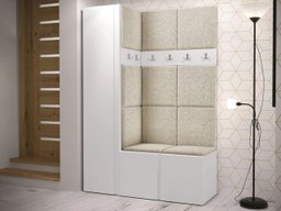 Meuble d'entrée Pinis IX (Blanc)