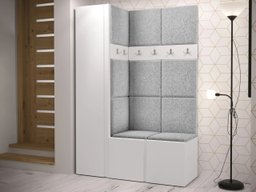 Meuble d'entrée Pinis IX (Blanc)