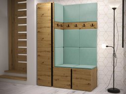 Meuble d'entrée Pinis IX (Chêne Artisan)