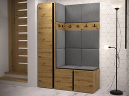 Meuble d'entrée Pinis IX (Chêne Artisan)