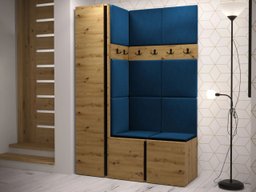 Meuble d'entrée Pinis IX (Chêne Artisan)