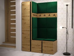 Meuble d'entrée Pinis IX (Chêne Artisan)